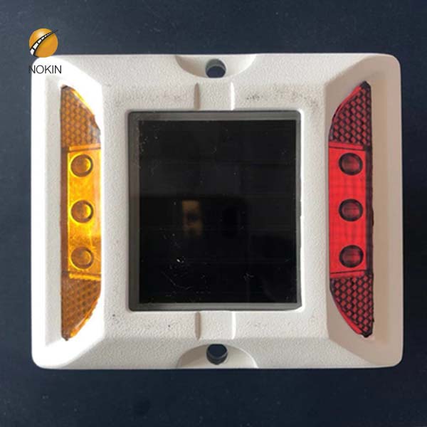 Yellow Solar Road Stud For Road Safety--NOKIN Solar Road Studs
